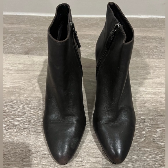 Prada chocolate brown leather boots. Size 37 - Picture 1 of 10
